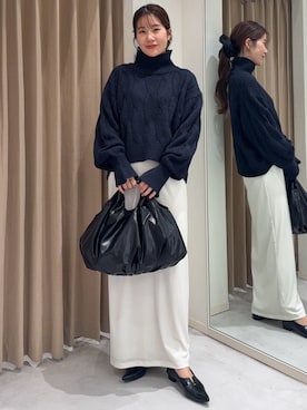 「アイテム（パンプス）」を使った、mutsumi_lemageさん（レディース・164cm・30代）の秋コーディネート