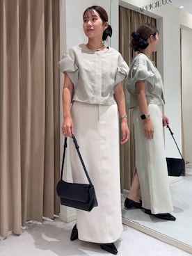 「アイテム（アクセサリー）」を使った、mutsumi_lemageさん（レディース・164cm・30代）の夏コーディネート