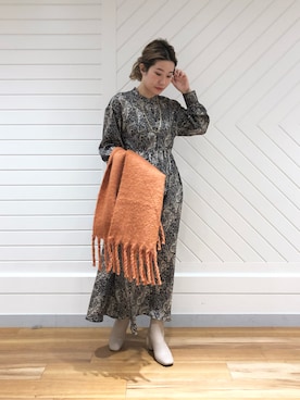 mutsumi_lemageさん（レディース・164cm）の冬コーディネート