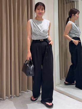 「アイテム（イヤリング）」を使った、mutsumi_lemageさん（レディース・164cm・30代）の夏コーディネート