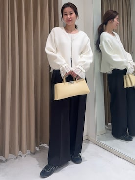 「アイテム（バッグ）」を使った、mutsumi_lemageさん（レディース・164cm・30代）の冬コーディネート