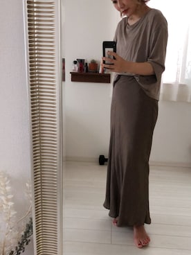 mutsumi_lemageさん（レディース・164cm）の夏コーディネート