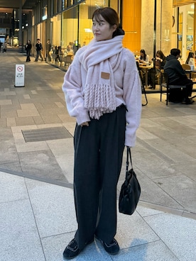 「アイテム（ファッション雑貨）」を使った、mutsumi_lemageさん（レディース・164cm・30代）の秋コーディネート