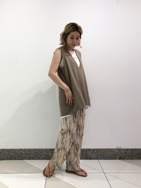 mutsumi_lemageさん（レディース・164cm）の夏コーディネート