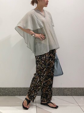 mutsumi_lemageさん（レディース・164cm）の夏コーディネート