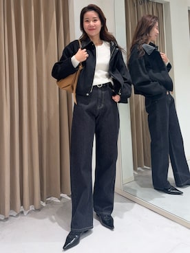 「アイテム（パンツ）」を使った、mutsumi_lemageさん（レディース・164cm・30代）の冬コーディネート