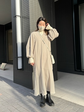 mutsumi_lemageさん（レディース・164cm）の冬コーディネート