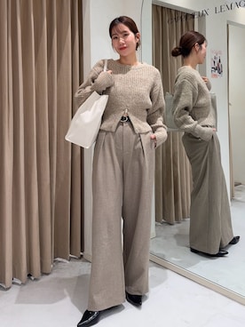 「アイテム（パンプス）」を使った、mutsumi_lemageさん（レディース・164cm・30代）の秋コーディネート