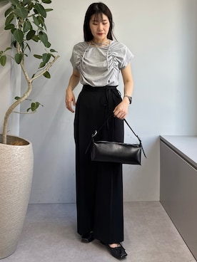 「チョーカートップス」｜mutsumi_lemageさん（レディース・164cm）の春コーディネート