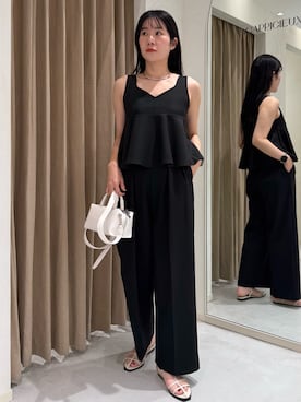 「アイテム（パンツ）」を使った、mutsumi_lemageさん（レディース・164cm・30代）の春コーディネート