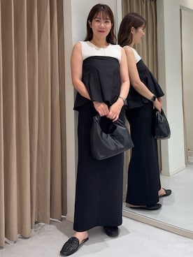 「骨格ウェーブ」｜「アイテム（スカート）」を使った、mutsumi_lemageさん（レディース・164cm）の夏コーディネート
