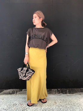 mutsumi_lemageさん（レディース・164cm）の夏コーディネート