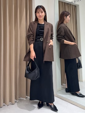 「アイテム（シューズ）」を使った、mutsumi_lemageさん（レディース・164cm・30代）の秋コーディネート