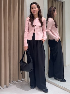 「アイテム（バッグ）」を使った、mutsumi_lemageさん（レディース・164cm・30代）の冬コーディネート