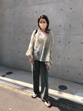 mutsumi_lemageさん（レディース・164cm）の夏コーディネート