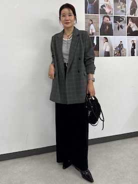 「コーデュロイパンツ」｜mutsumi_lemageさん（レディース・164cm）の秋コーディネート