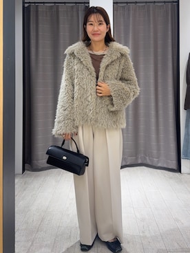 「アイテム（その他アウター）」を使った、mutsumi_lemageさん（レディース・164cm・30代）の秋コーディネート