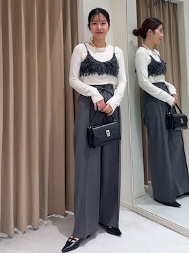 「ビスチェコーデ」｜mutsumi_lemageさん（レディース・164cm）の秋コーディネート