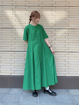 「アイテム（ワンピース）」を使った、Na_427さん（レディース・156cm）の春コーディネート