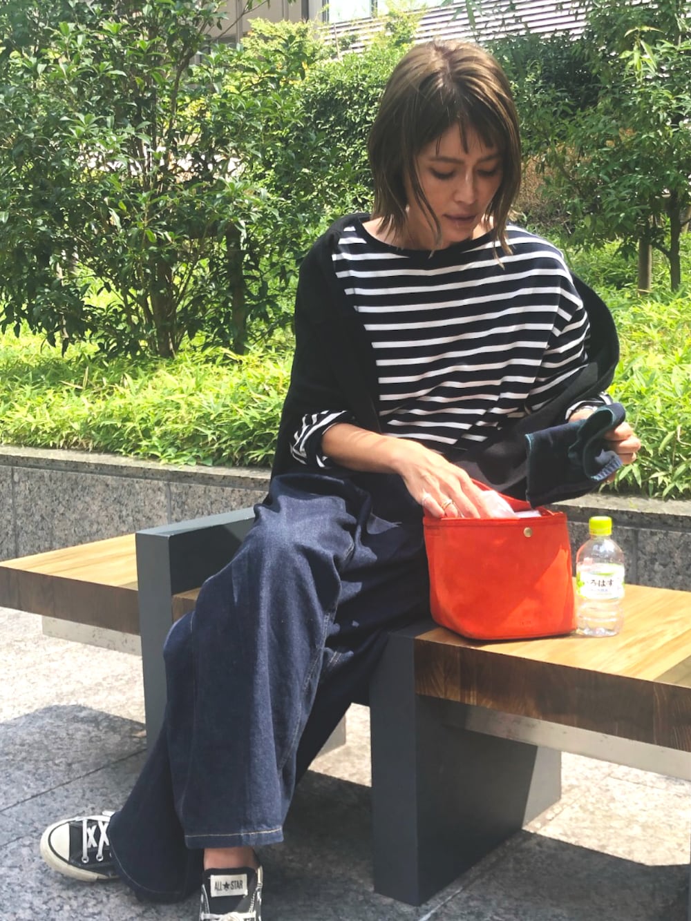 CANAL JEAN（キャナルジーン）の「arc デニムタックパンツ