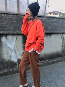 yukoさん（レディース・168cm）の秋コーディネート