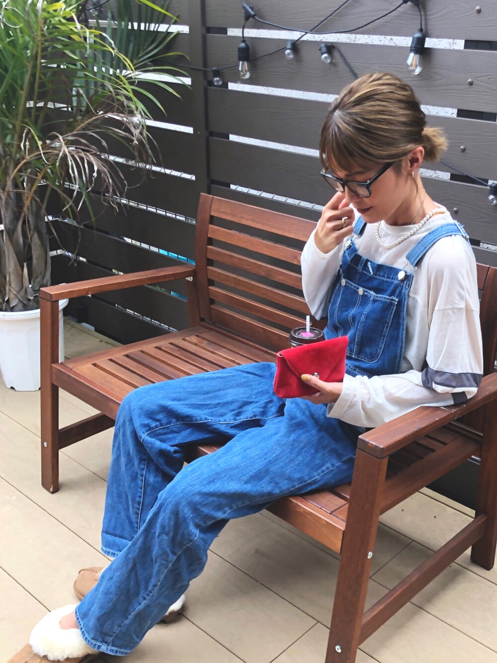 6（ロク）の「＜6(ROKU)＞COTTON NYLON FOOT BALL LINE T-SHIRT