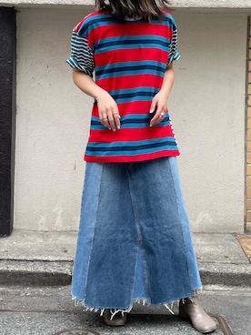 「MARNI（マルニ）のアイテム」を使った、kiyomiさん（レディース・155cm）の春コーディネート