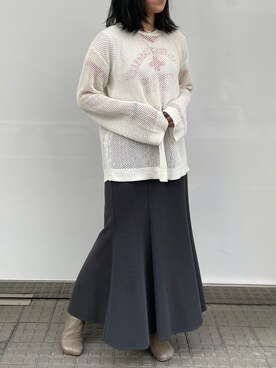 「モノートーン」｜kiyomiさん（レディース・155cm）の春コーディネート