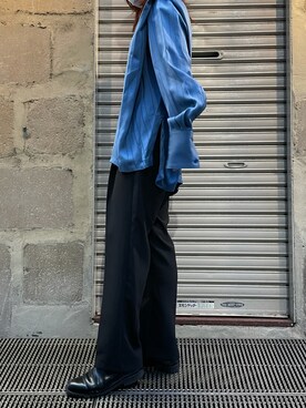 「THE KEIJI（ザ ケイジ）のアイテム」を使った、kiyomiさん（レディース・155cm）の秋コーディネート
