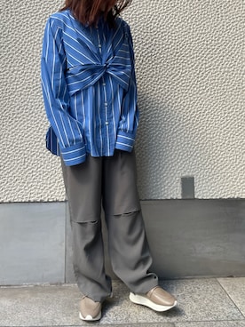 「THE KEIJI（ザ ケイジ）のアイテム」を使った、kiyomiさん（レディース・155cm）の秋コーディネート