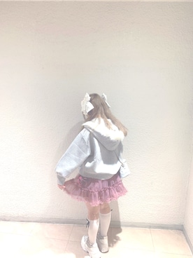 「アイテム（その他ヘアアクセサリー）」を使った、あすぱらがす。さん（レディース・153cm）の秋コーディネート