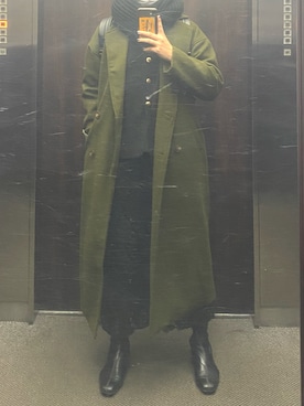 「Mag.（マグ）のアイテム」を使った、ぴよ美さん（レディース・168cm）の冬コーディネート