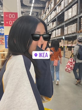 「wilson（ウィルソン）のアイテム」を使った、りんさん（レディース・160cm）の冬コーディネート