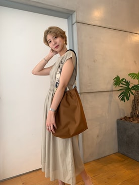 Hitominさん（レディース・173cm）の夏コーディネート