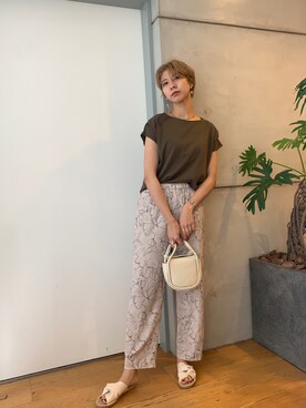 Hitominさん(レディース・173cm)の夏コーディネート