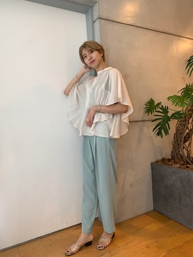 Hitominさん（レディース・173cm）の夏コーディネート