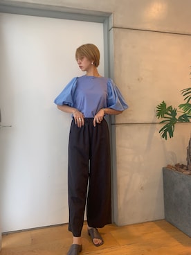 Hitominさん（レディース・173cm）の夏コーディネート