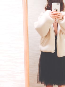 「GLOBAL WORK（グローバルワーク）のアイテム（スマホグッズ）」を使った、みいこさん（レディース・148cm）の秋コーディネート