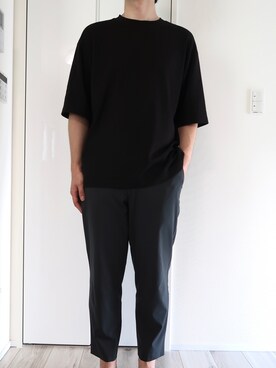 「UNIQLO U」｜Nitamaさん（メンズ・171cm）の夏コーディネート