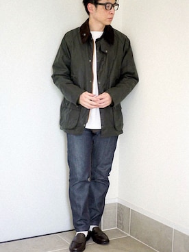 「UNIQLO（ユニクロ）のエアリズムコットンオーバーサイズTシャツ（5分袖）（Tシャツ/カットソー）」を使った、Nitamaさん（メンズ・171cm）の春コーディネート