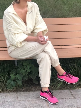「nikeコーデ」｜ちさん（レディース・163cm）の春コーディネート