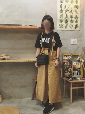 「botkier（ボトキエ）のアイテム」を使った、muniさん（レディース・157cm）の春コーディネート