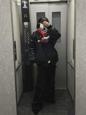 「beats. by dr.dre（ビーツバイドクタードレ）のアイテム」を使った、🌐さん（レディース・165cm）の冬コーディネート