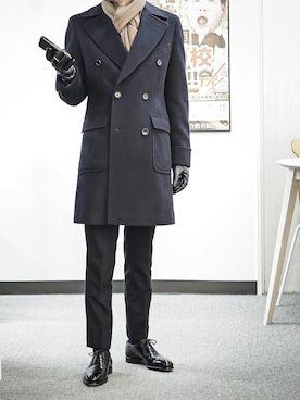 「ビジネススタイル」｜「アイテム（その他）」を使った、𝐌𝐀𝐎𝐖☪︎⋆さん（メンズ・173cm）の秋コーディネート