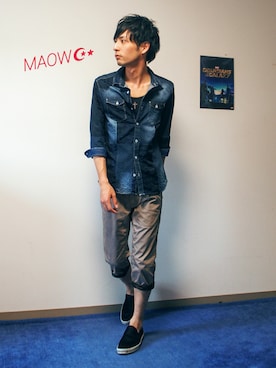 𝐌𝐀𝐎𝐖☪︎⋆さんのコーディネート