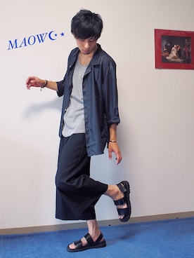 𝐌𝐀𝐎𝐖☪︎⋆さんのコーディネート