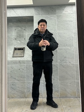 Cecil Beatonさん（メンズ・178cm）の冬コーディネート