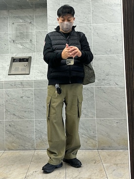 「アイテム（フレグランス）」を使った、Cecil Beatonさん（メンズ・178cm）の秋コーディネート