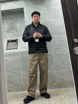 「On（オン）のアイテム」を使った、Cecil Beatonさん（メンズ・178cm）の春コーディネート