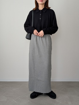 「Clarks（クラークス）のアイテム」を使った、HALさん（レディース・162cm）の春コーディネート